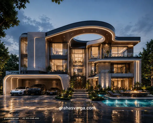 Arsitektur untuk Kabupaten Boven Digoel. — pandangan arsitektur 3